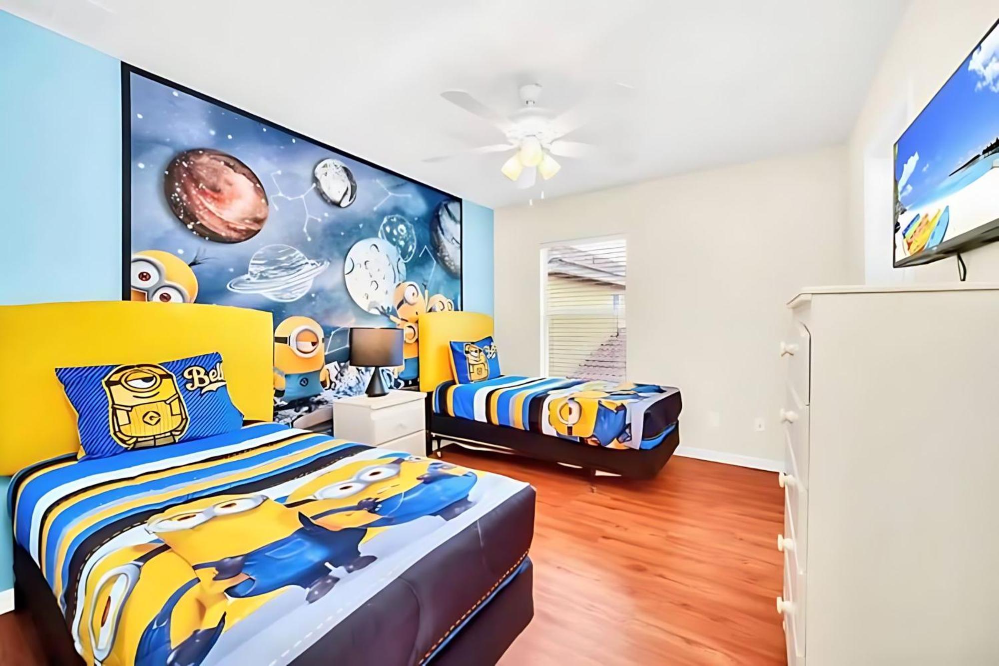 6Br Resort Home Near Disney - With Private Pool Hot Tub And Games Room คิสซิมมี ภายนอก รูปภาพ