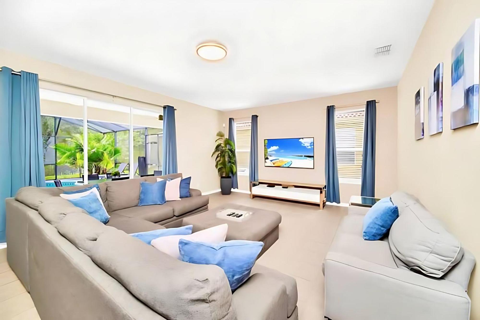6Br Resort Home Near Disney - With Private Pool Hot Tub And Games Room คิสซิมมี ภายนอก รูปภาพ