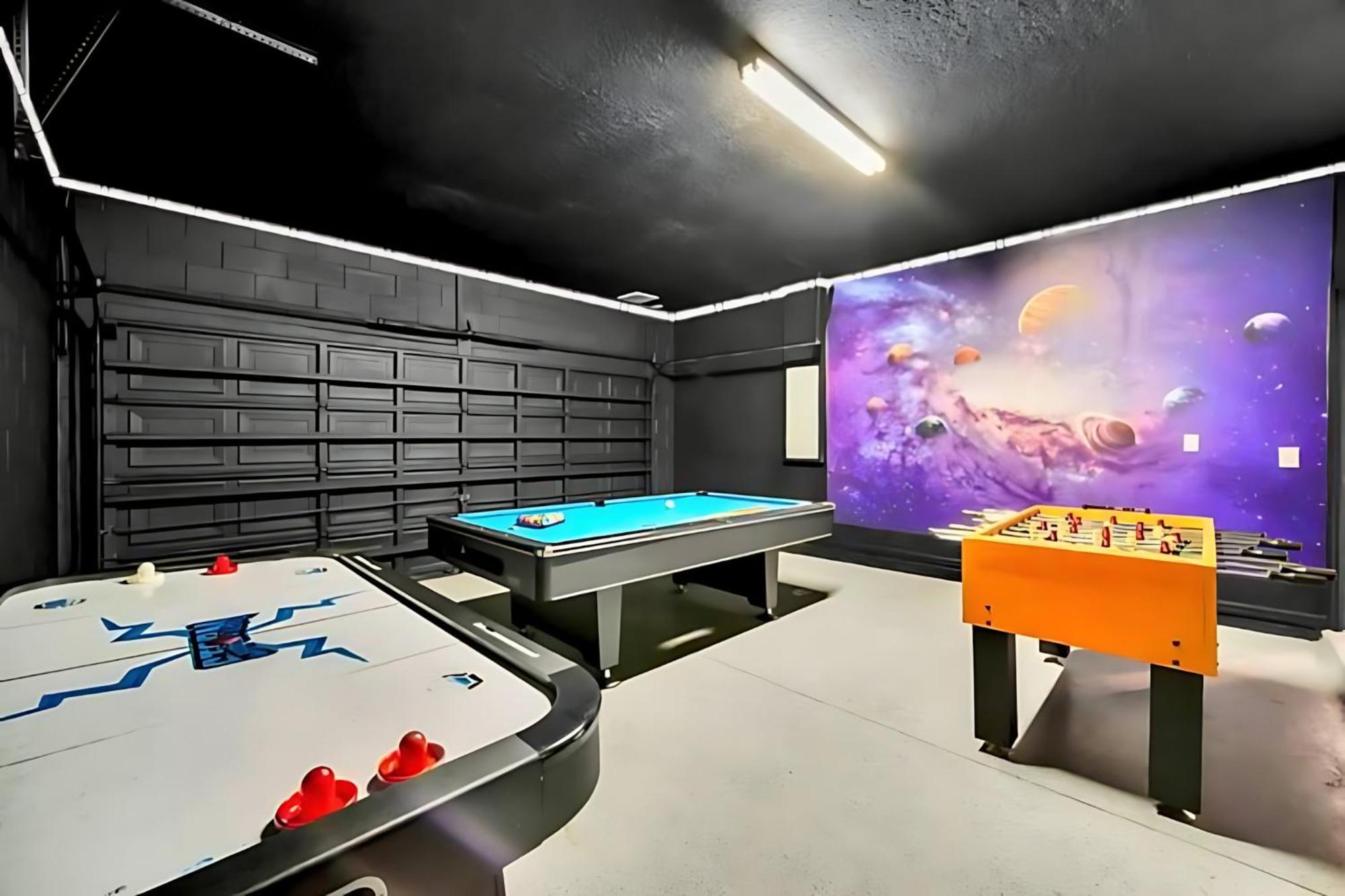 6Br Resort Home Near Disney - With Private Pool Hot Tub And Games Room คิสซิมมี ภายนอก รูปภาพ